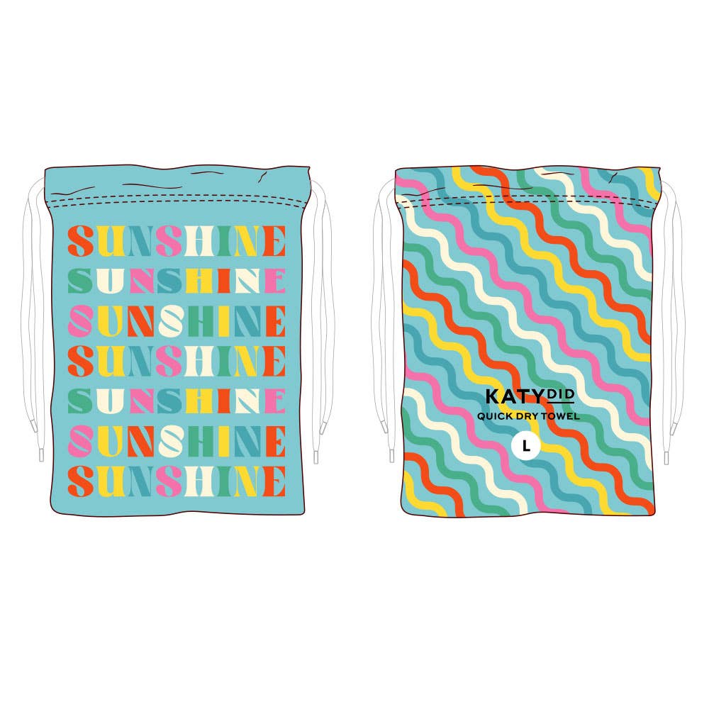 Sunshine Summer Quick Dry Towel