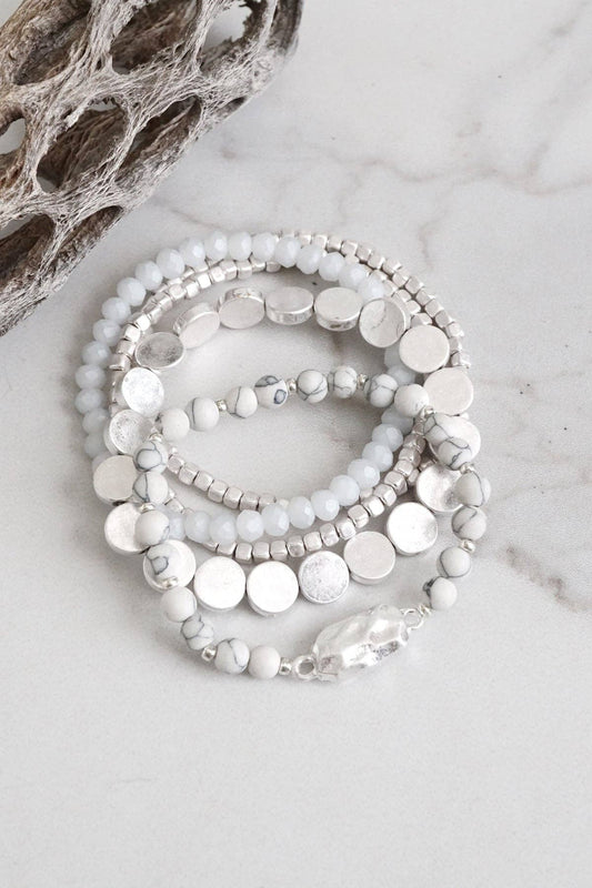 Boho Silver Stack