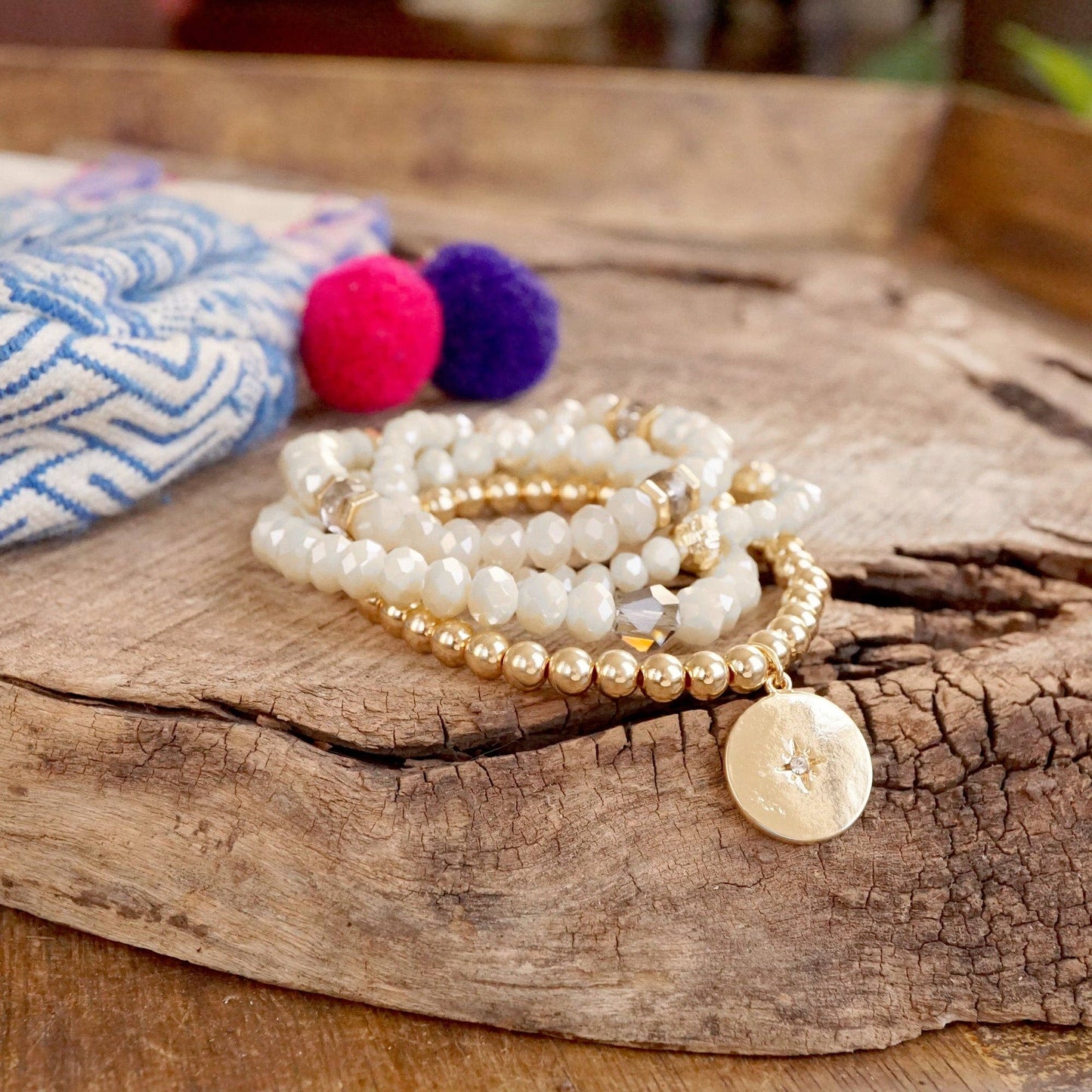 Gold Coin Bracelet