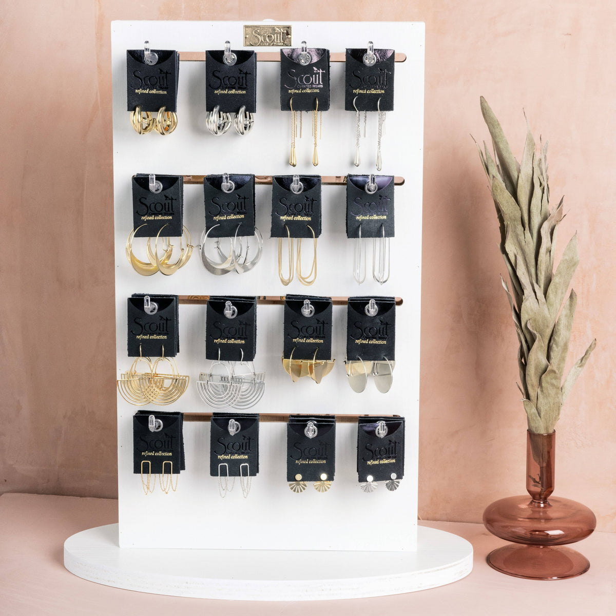 Refined Earring - Teardrop Threader/Gold