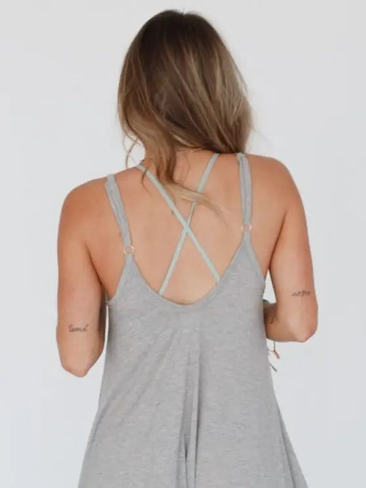Crochet High Neck Bralette - Sage