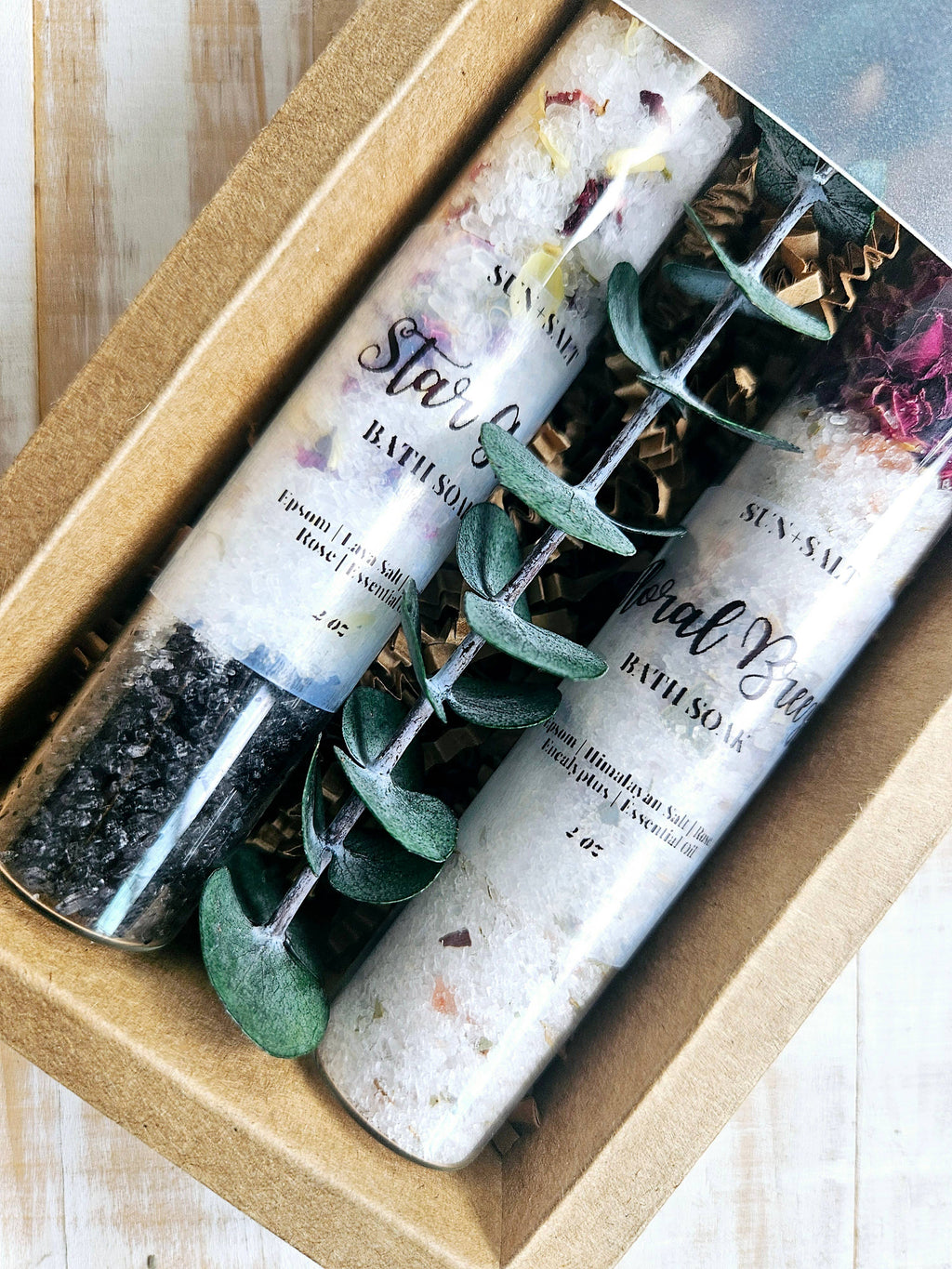 Bath Salt Gift Set  - Christmas Gift Set