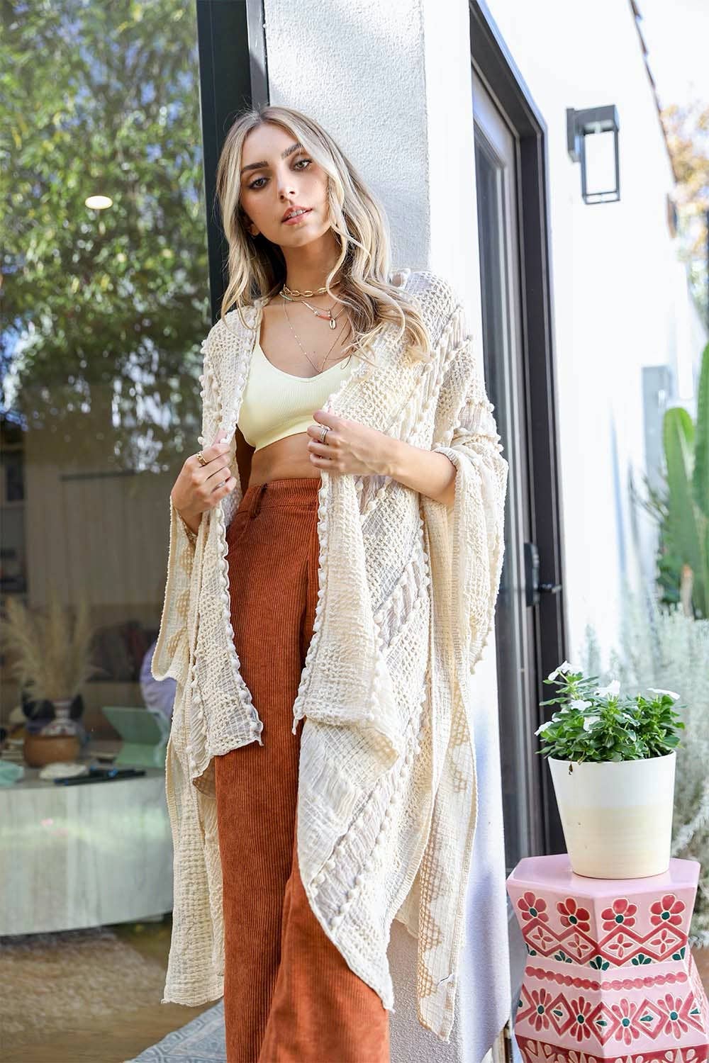 Everywhere You Go Kimono