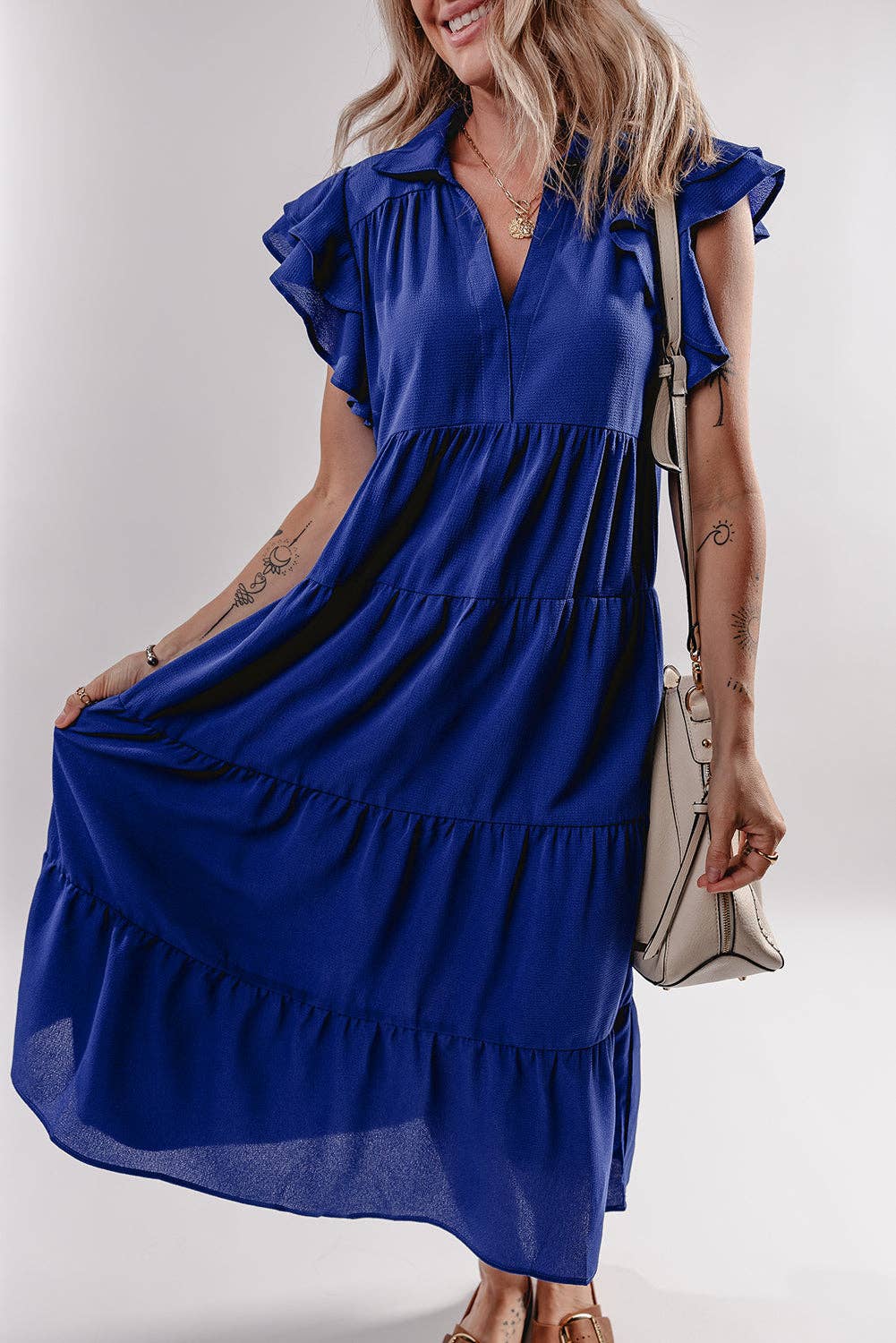 Velvet Ditch Midi Dress