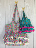 Mini Ruffle Tote Bag