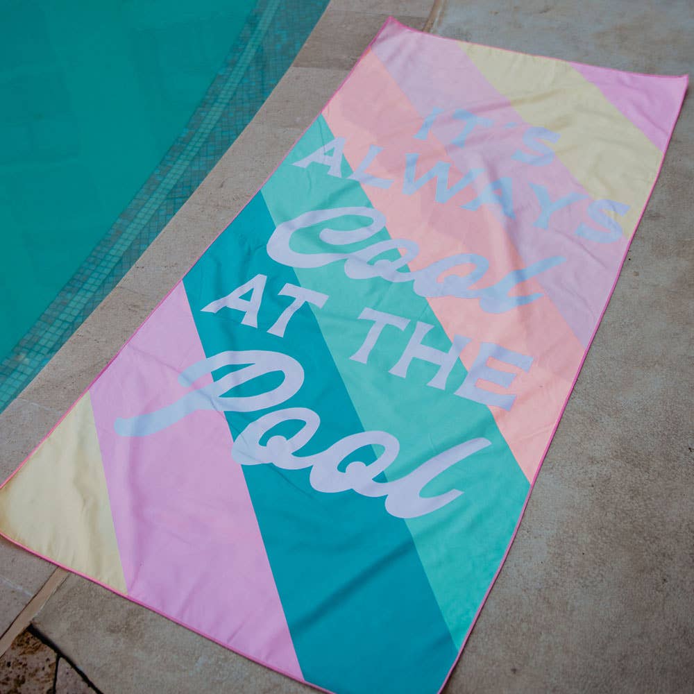 Cool At The Pool Quick Dry Towel