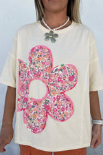 Flower Power Oversize Tee