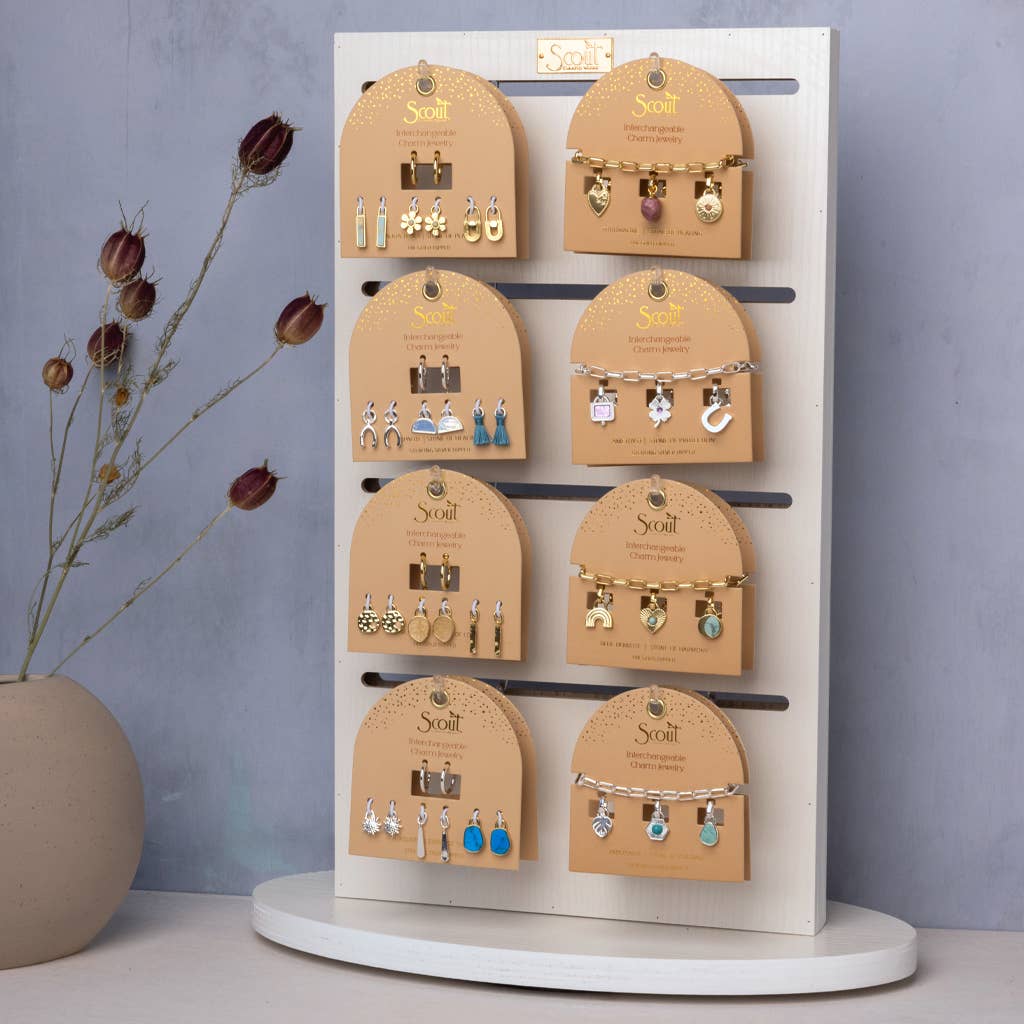 Interchangeable Charm Earring