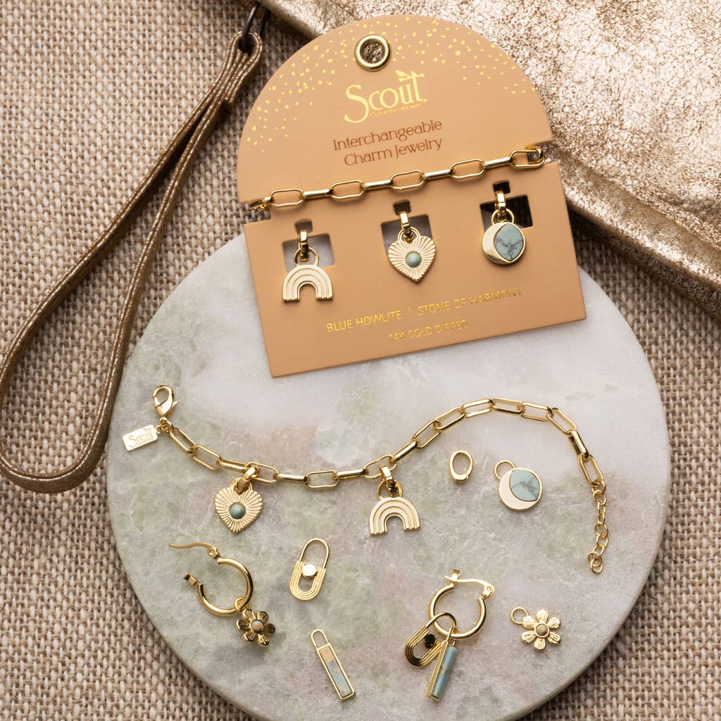 Interchangeable Charm Earring