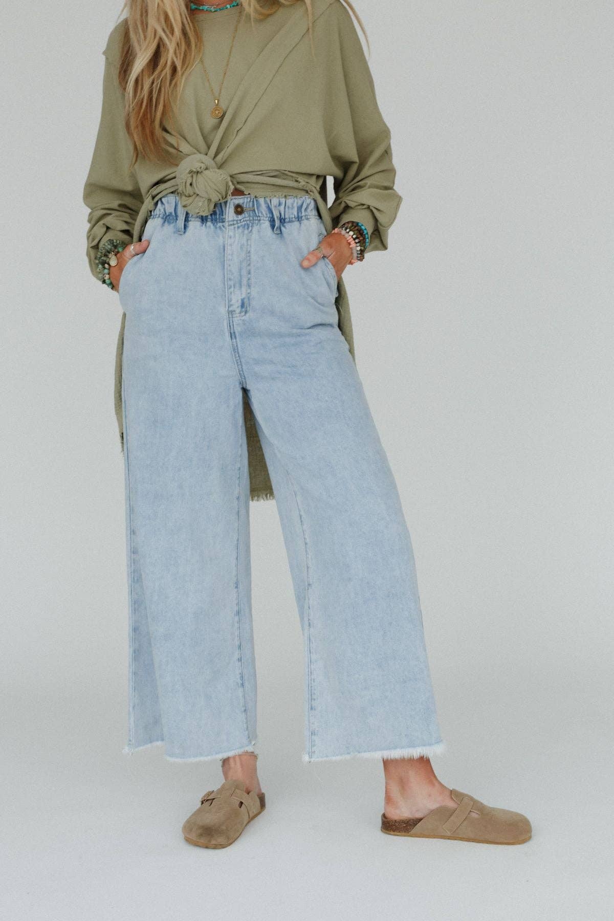 Simply You Wide Leg Jeans