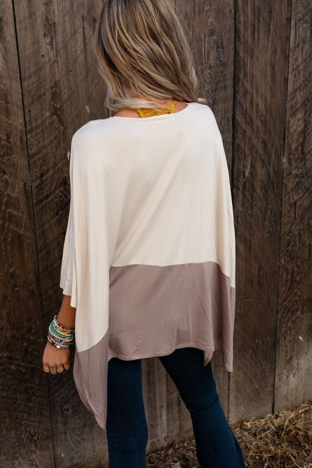 Coffee Sunsets V Neck Top