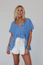 Sweet Pleats Top