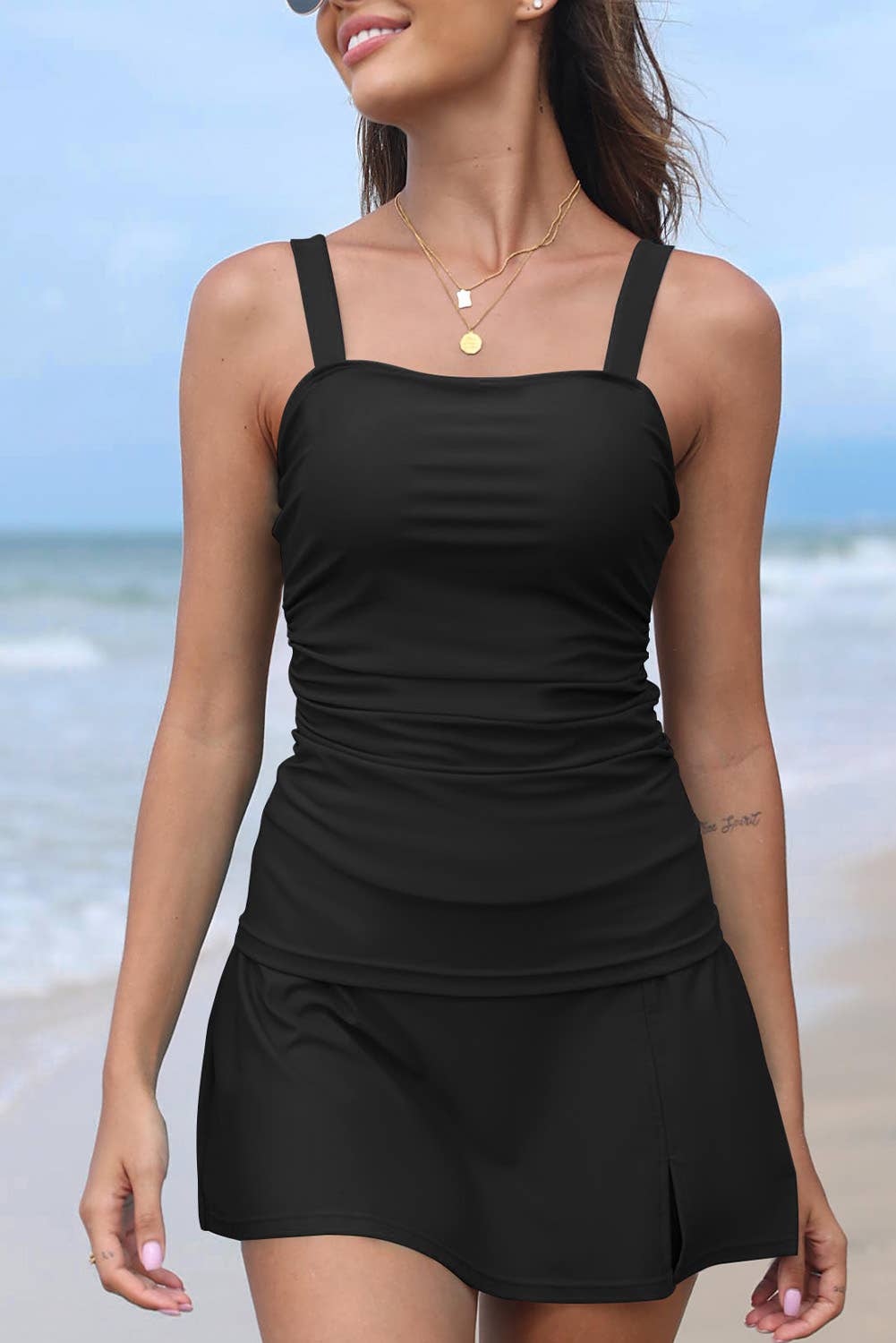 Better in Black Tankini Swimsuit