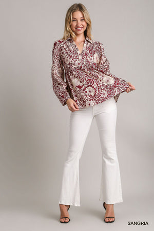 Paisley Perfect Top