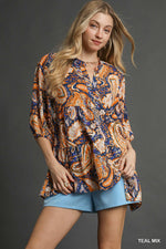 Saddles & Silk Top
