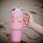 Beach Please Cup w/ Handle