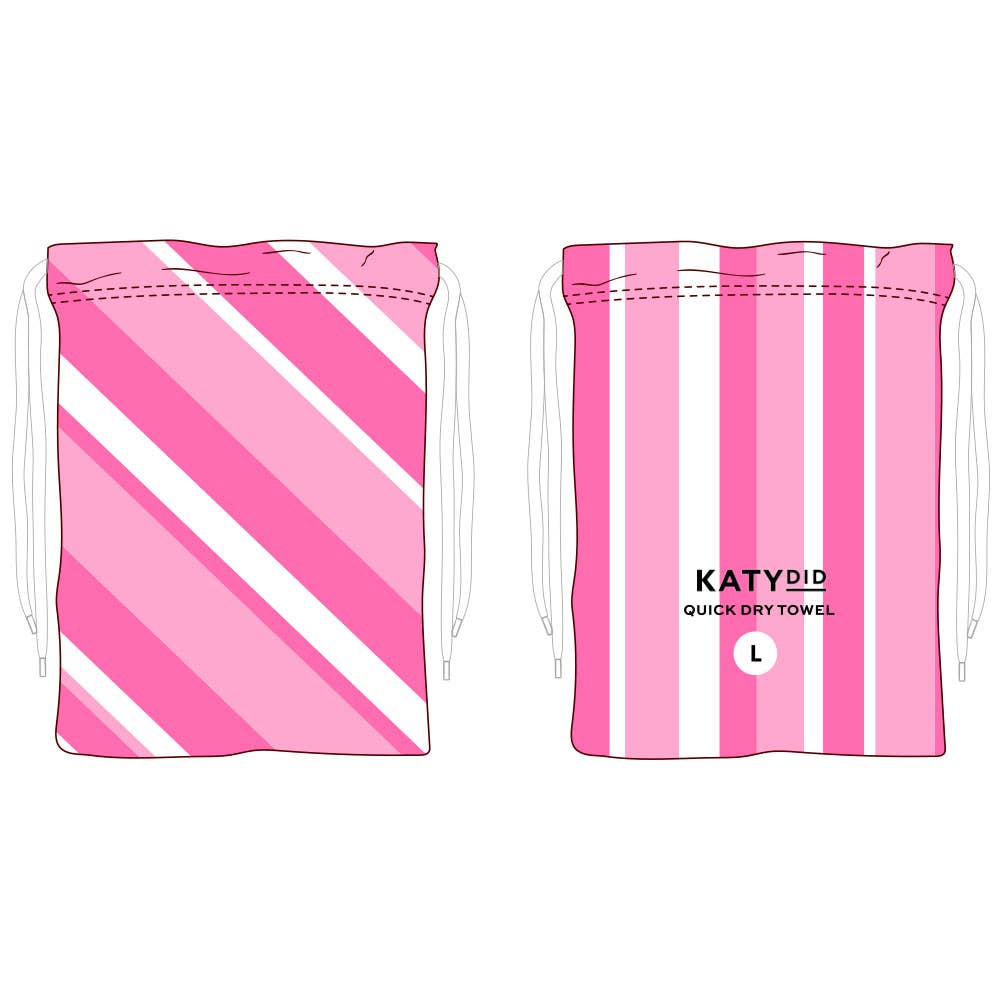 Pink Palm Quick Dry Towel