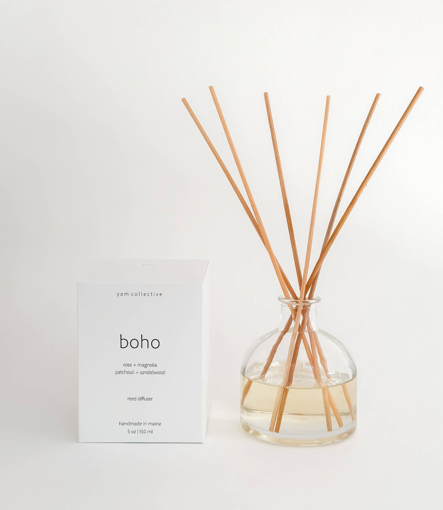 Boho - Rose + Sandalwood Reed Diffuser