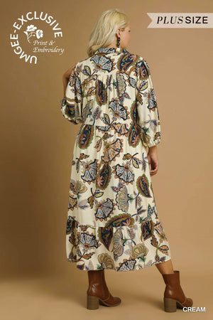 Harvest Bloom Midi Dress