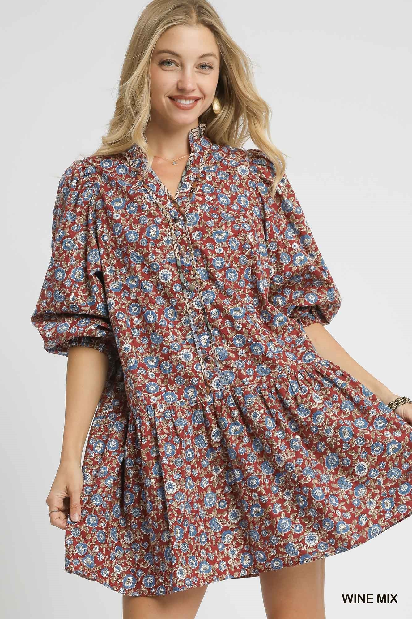 Midnight Meadow Dress
