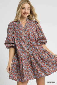 Midnight Meadow Dress