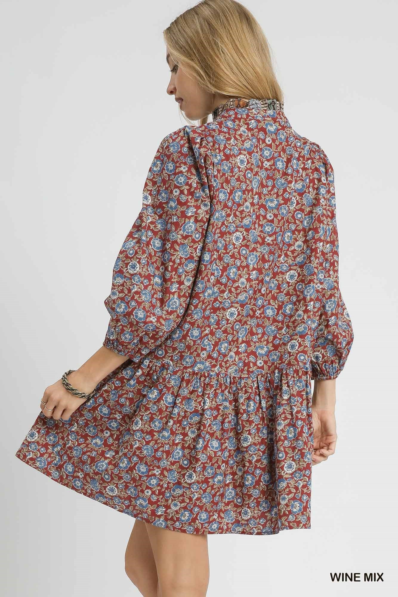 Midnight Meadow Dress