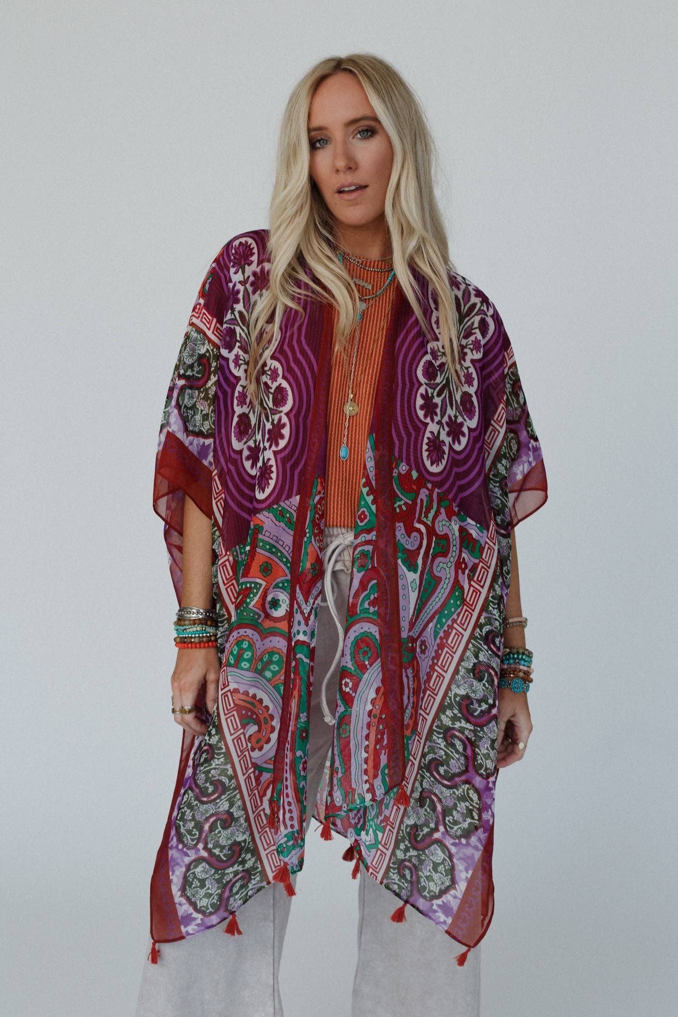 Tabitha Floral Kimono