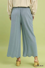 Sunny Scallop Pants
