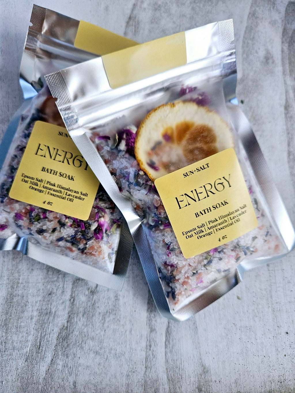 Energy Bath Soak -Single Use