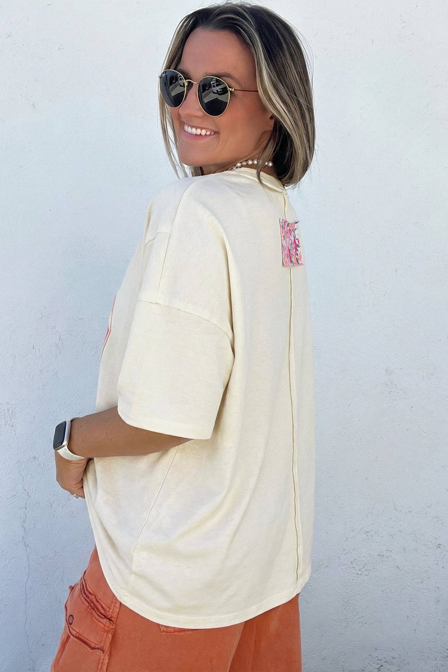 Flower Power Oversize Tee