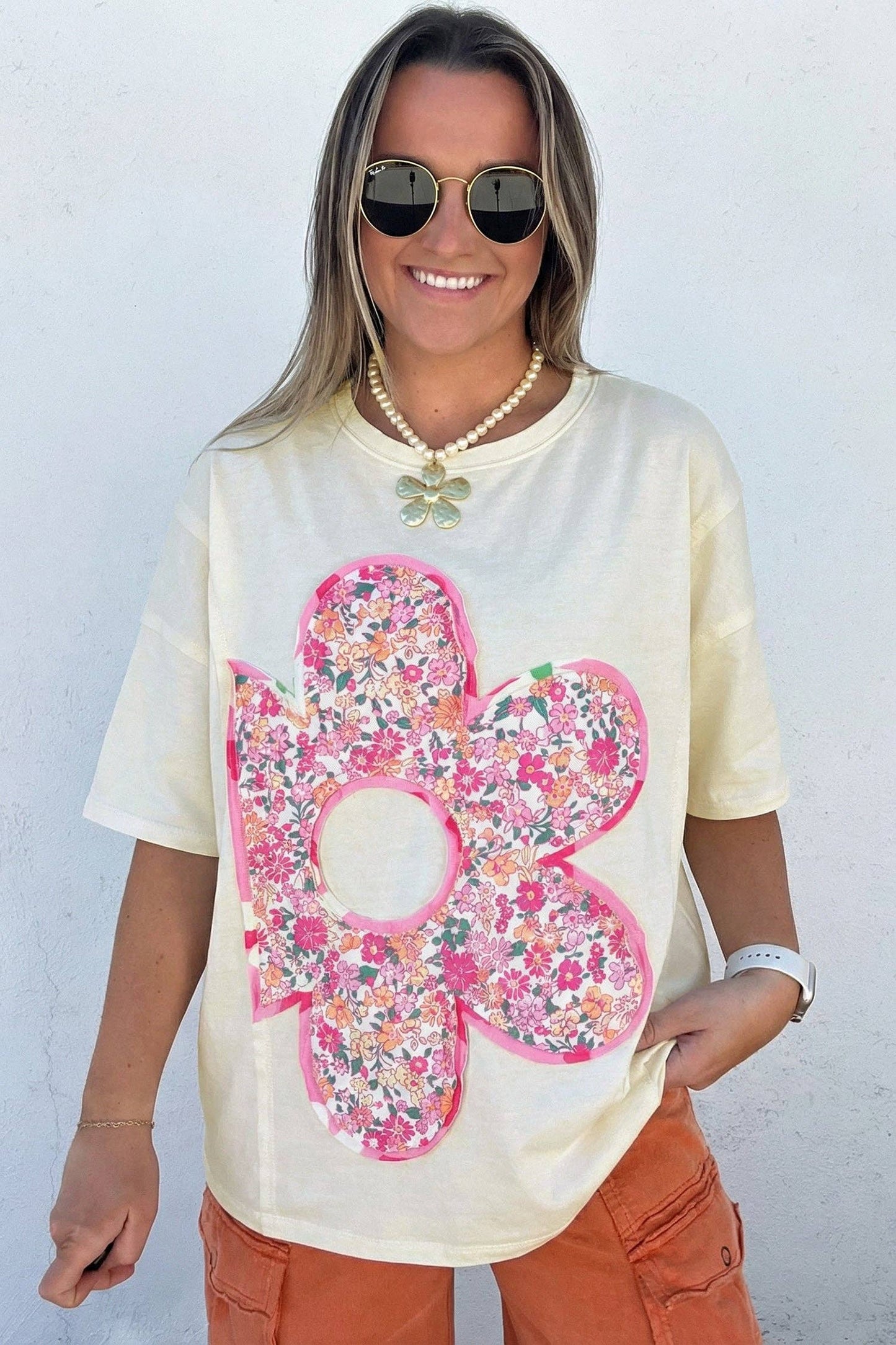 Flower Power Oversize Tee