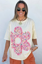 Flower Power Oversize Tee