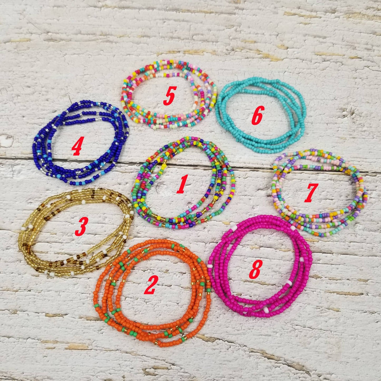 Seed Bead Bracelet/Necklace