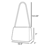 Three Tone Straw Clutch Bag