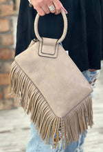 Fringe Soft Vegan Leather Wristlet/Clutch