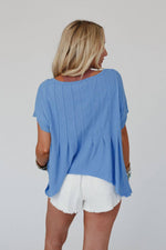 Sweet Pleats Top