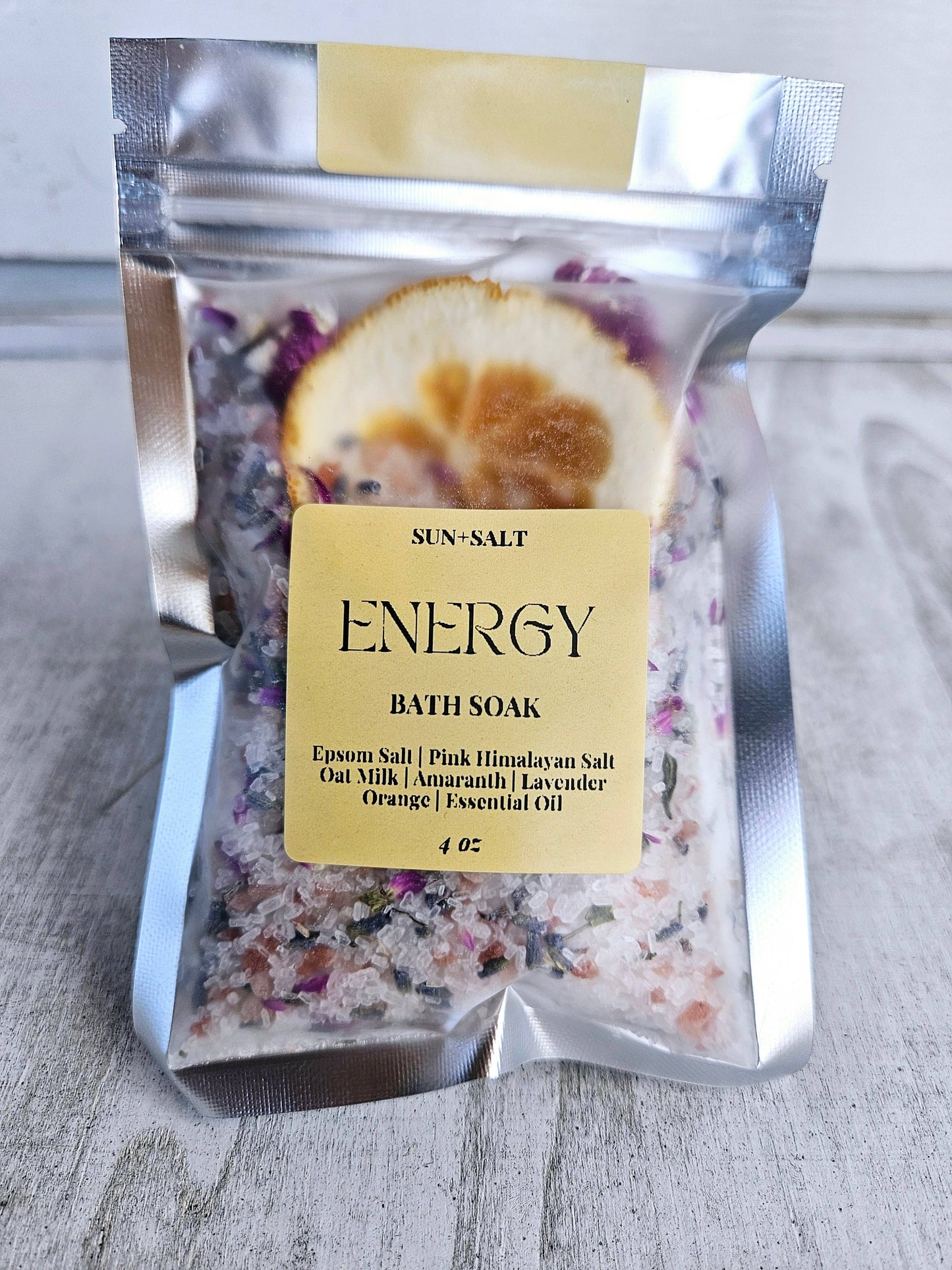 Energy Bath Soak -Single Use