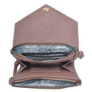 Rose Wallet Crossbody