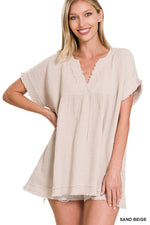 Shayla Gauze Top