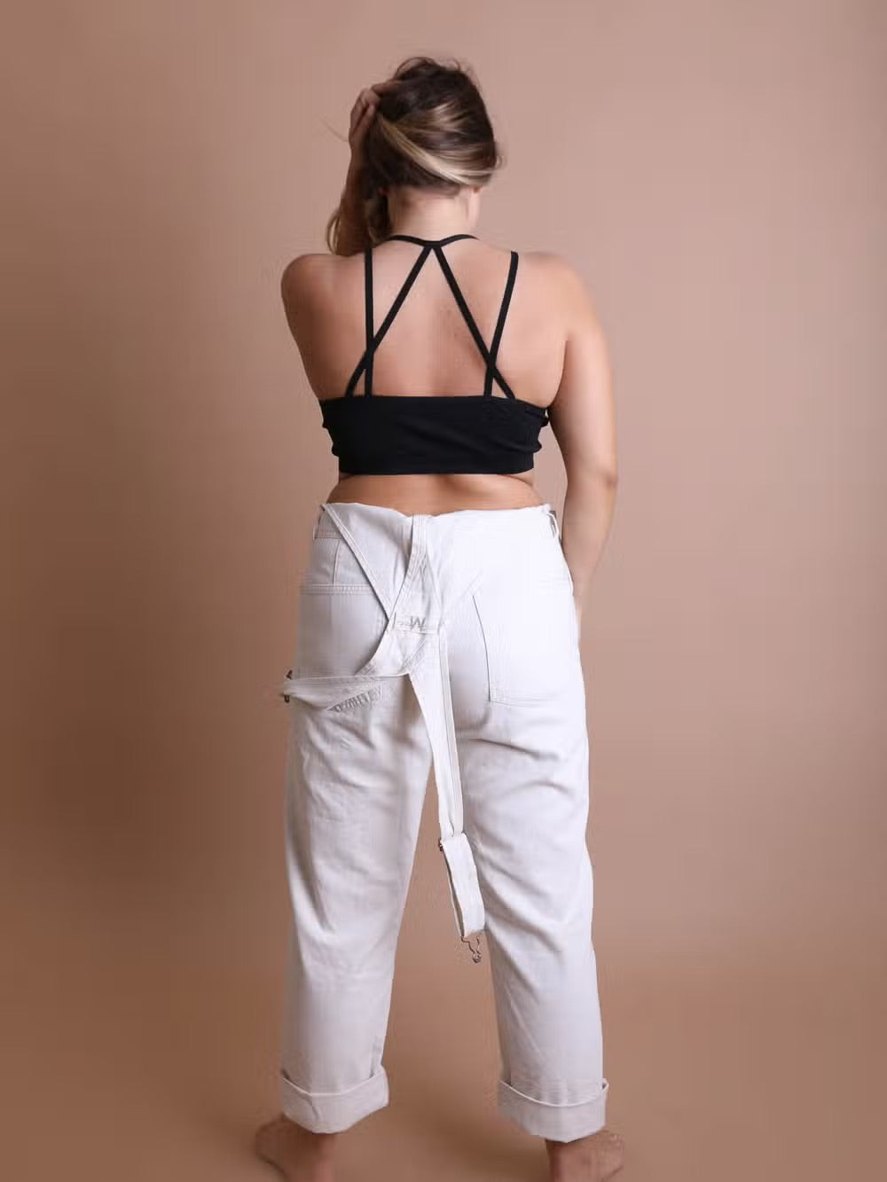 Floral Cutout Seamless Crop Top