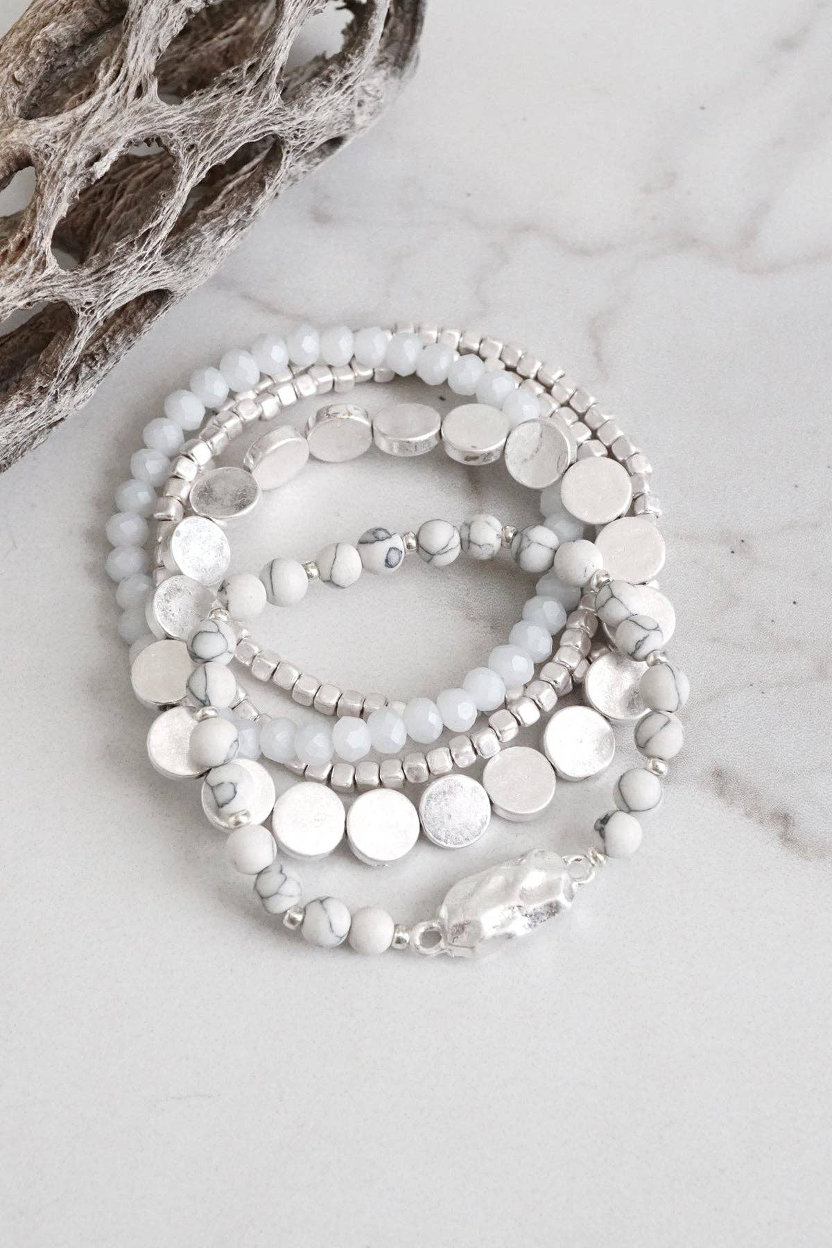 Boho Silver Stack