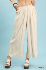 Sunny Scallop Pants
