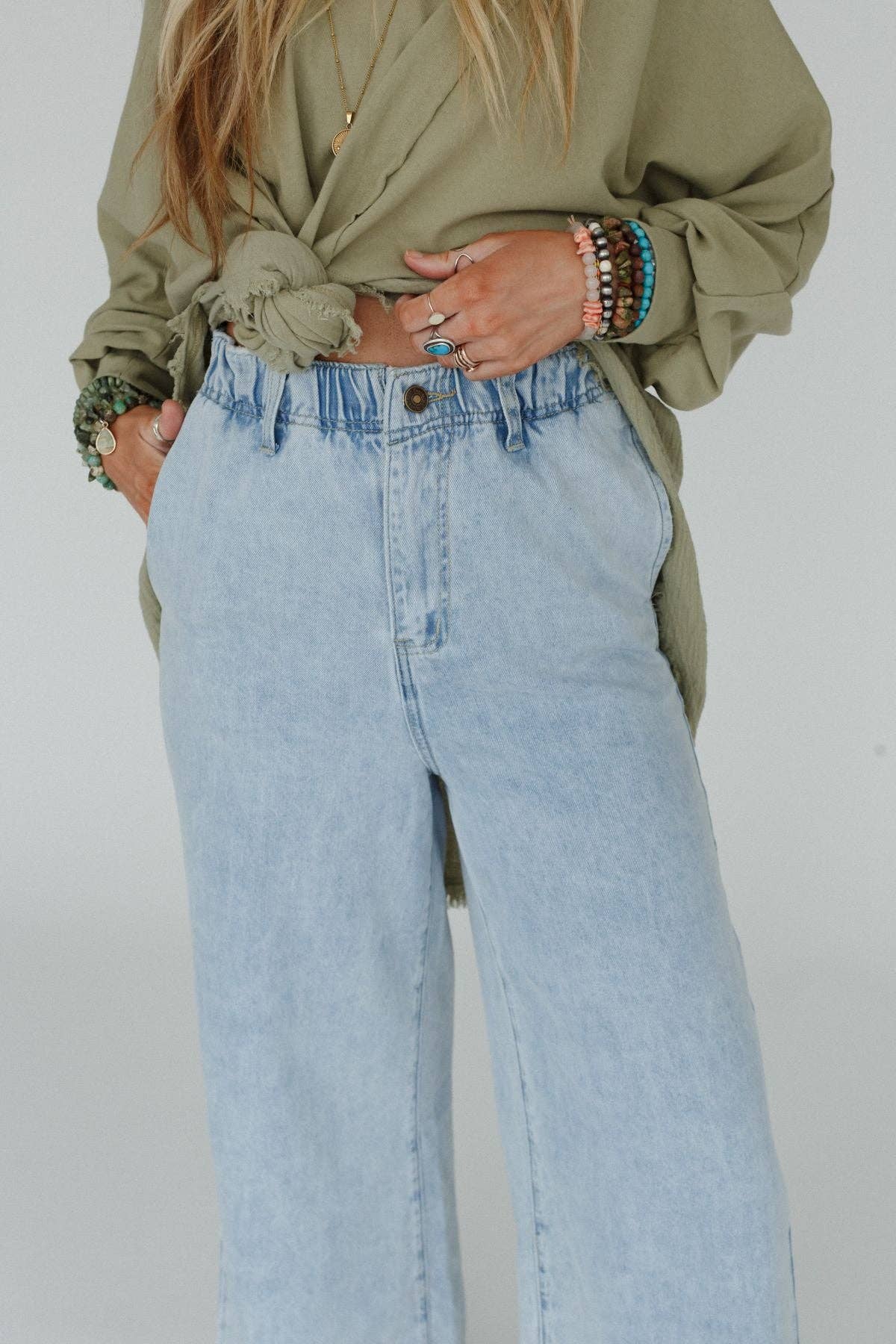 Simply You Wide Leg Jeans