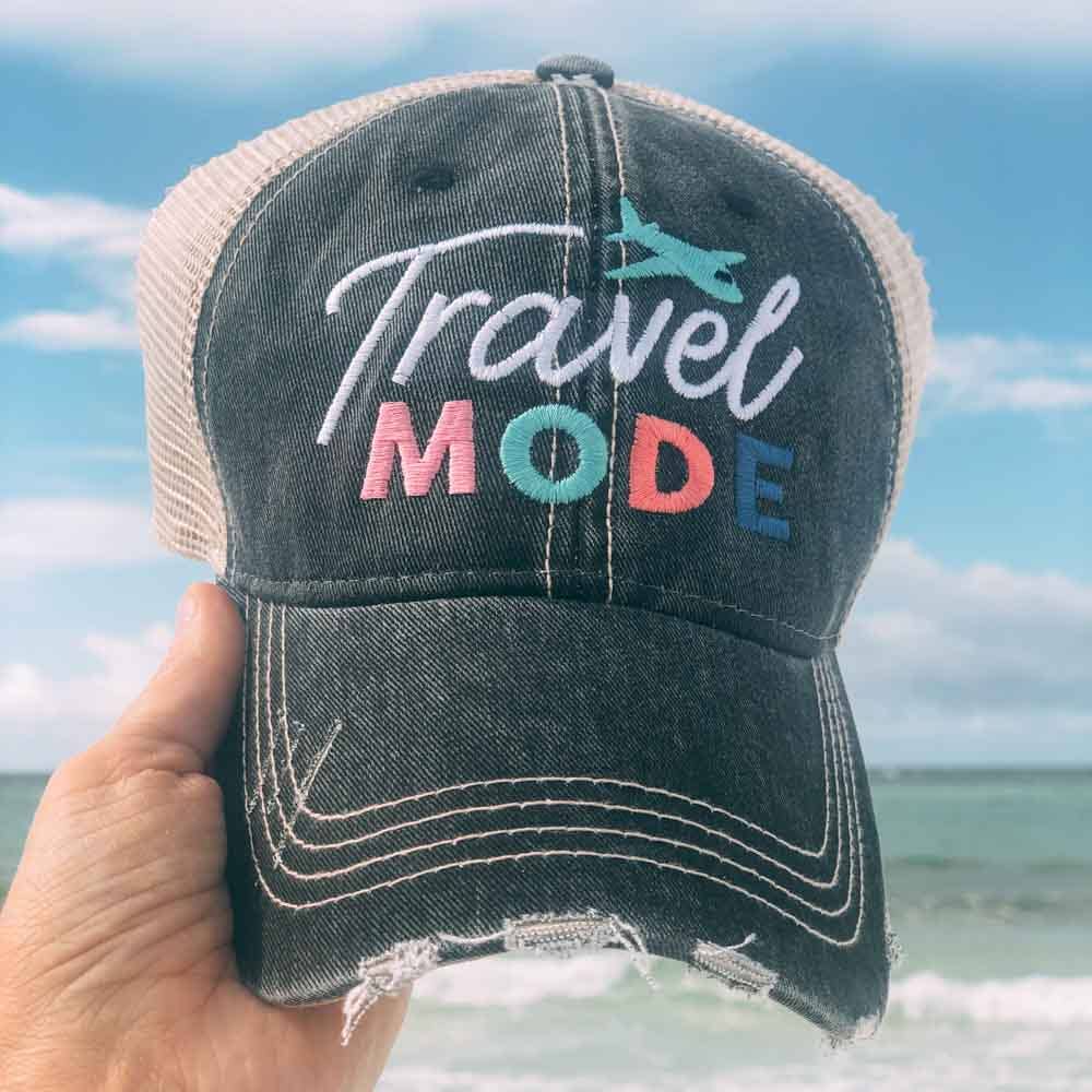 Travel Mode Trucker Hat
