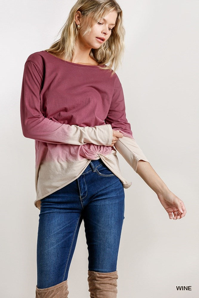 Ombre Nights & Sunsets Top