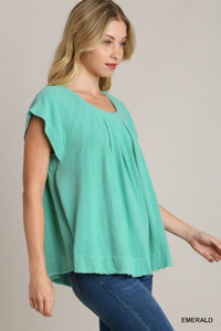 Clearwater Linen Top