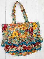 Ruffle Tote Bag