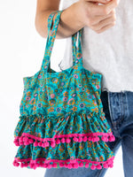 Mini Ruffle Tote Bag