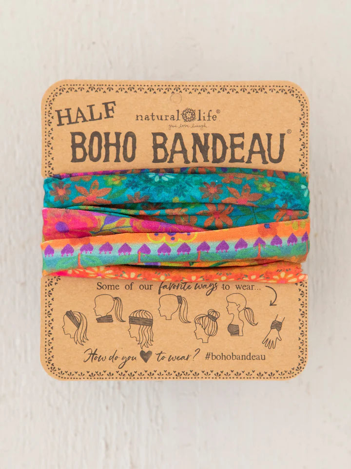Half Boho Bandeau Headband