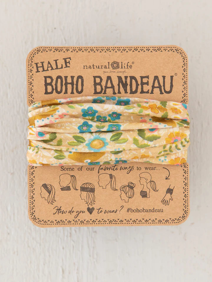 Half Boho Bandeau Headband